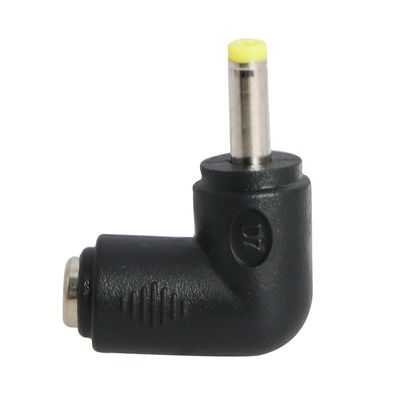 Aoje-Link 90 Degree Angle DC Power Connector Adapter, 4.0 x 1.7mm Bend Male Plug to 2.5 x 5.5mm Female Jack Coupler Converter, 10Pcs
