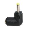 Aoje-Link 90 Degree Angle DC Power Connector Adapter, 4.0 x 1.7mm Bend Male Plug to 2.5 x 5.5mm Female Jack Coupler Converter, 10Pcs view 1