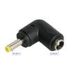 Aoje-Link 90 Degree Angle DC Power Connector Adapter, 4.0 x 1.7mm Bend Male Plug to 2.5 x 5.5mm Female Jack Coupler Converter, 10Pcs view 2