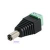 Aoje-Link 10 pcs Female 12V 2.5 x 5.6mm DC Power Jack Adapter Connector for CCTV Security Camera Led Strip Tighten with Screws, Green,DC5525 Female view 2