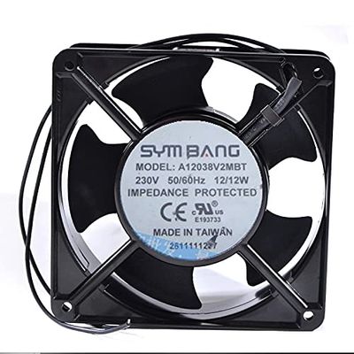 A12038V2MBT SYM Bang 230V 120mm Fan, 230V 12W Cooling Fan