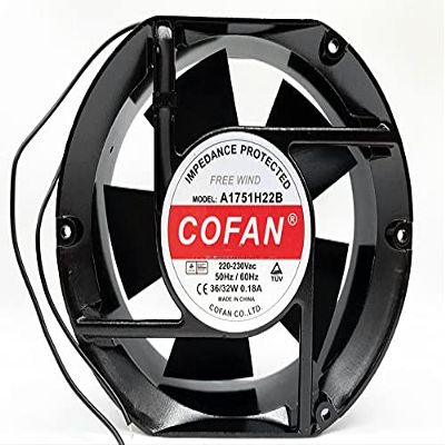 A1751H22B 172mm Fan, 220-230V 36/32W 0.18A Cooling Fan