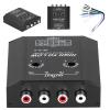 Audio Converter, 12V 4 Channel Audio Impedance Converter High to Low Line Car Stereo Radio Speaker Frequency for Hosts Without Low Frequency (RCA) Output view 4