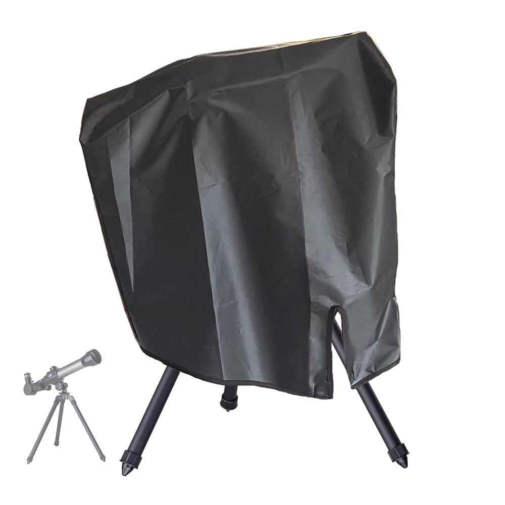 J&C Telescope Cover & Case - Outdoor, Dustproof, Lightweight, DSLR Camera Cover (Black)
