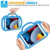 SUPLIK Kids Case for iPad 9th/8th/7th Generation (10.2 inch, 2021/2020/2019), iPad 10.2" Protective Case with Shoulder Strap Handle Stand for Apple iPad 7th/8th/9th Gen, Blue view 3