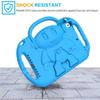SUPLIK Kids Case for iPad 9th/8th/7th Generation (10.2 inch, 2021/2020/2019), iPad 10.2" Protective Case with Shoulder Strap Handle Stand for Apple iPad 7th/8th/9th Gen, Blue view 4
