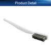 Auniwaig MINI Wire Brushes, Stainless Steel Brush, Curved Handle Scratch Toothbrush for Cleaning Welding Slag, Rust, Dirt, Paint Scrubbing 5PCS view 4