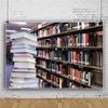 OERJU 12x8ft Books Back to School Backdrop Bookcase Photography Backdrop Library Study Bookshelf Scene Children Photography Backgrounds Prom Leavers Ball Ceremony Decor Banner Vinyl Portrait Photo view 3