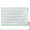 Keyboard Cover Skin for 2024 2023 2021 Apple iMac 24 inch Magic Keyboard M4 M3 Chip, iMac 24 inch/Mac mini Accessories, Apple Magic Keyboard MK293LL/A A2449 & MK2A3LL/A A2450 Protector-Transparent view 1