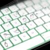 Keyboard Cover Skin for 2024 2023 2021 Apple iMac 24 inch Magic Keyboard M4 M3 Chip, iMac 24 inch/Mac mini Accessories, Apple Magic Keyboard MK293LL/A A2449 & MK2A3LL/A A2450 Protector-Transparent view 4