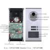 7 Inch Bus 2 Wire Video Door Phone Intercom Systems Kit for Home 2 Units Apartment Night Vision view 3