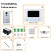 2 Apartment Bus 2 Wire Video Door Phone Intercom Systems 7 Inch Kit for Electronic Door Lock Home Night Vision view 2