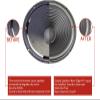 10" Foam Speaker Repair Kit OD: 8.625", Roll OD: 8.25", Cone: 7.5", ID: 7" FSK-9JBL (Pair) view 2