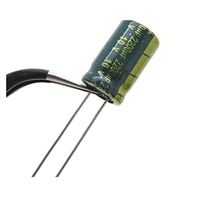100pcs 10V2200UF 2200UF 10V 105 Centigrade Radial Electrolytic Capacitor/Computer Motherboard Capacitor 1020mm
