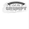 Graphic 365 My Favorite People Call Me Grumpy Men Grandpa Gift Decorations - 3x4 Decals Stickers for Laptop Window Helmet Water Bottle (Set of 3) view 1