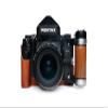 67 II Case, BolinUS Handmade Genuine Real Leather Half Camera Case Bag Cover for Pentax 67II 67 II Film Camera (LavaBrown) view 2