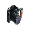 67 II Case, BolinUS Handmade Genuine Real Leather Half Camera Case Bag Cover for Pentax 67II 67 II Film Camera (Black) view 4