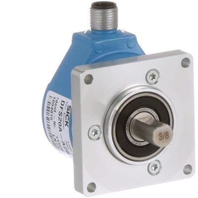 DFS20A-A2BAC002048 Incremental Encoder, 2" Flange, 3/8" sol Shaft, 2048 PPR, HTL