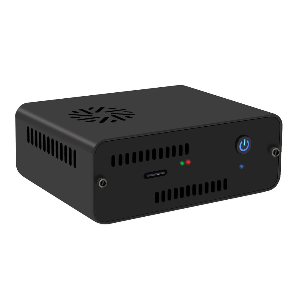 Geekworm NASPi V2.0 2.5 inch SATA HDD/SSD NAS Storage Kit with Safe Shutdown & Auto Power On Function for Raspberry Pi 4 Model B(Not Include Raspberry Pi 4)