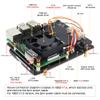 Geekworm NASPi V2.0 2.5 inch SATA HDD/SSD NAS Storage Kit with Safe Shutdown & Auto Power On Function for Raspberry Pi 4 Model B(Not Include Raspberry Pi 4) view 3