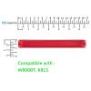 Geekria Headband Pad Compatible with Edifier K815, W800BT, W808BT Headphones, Replacement Band Repair Part (Red) view 3