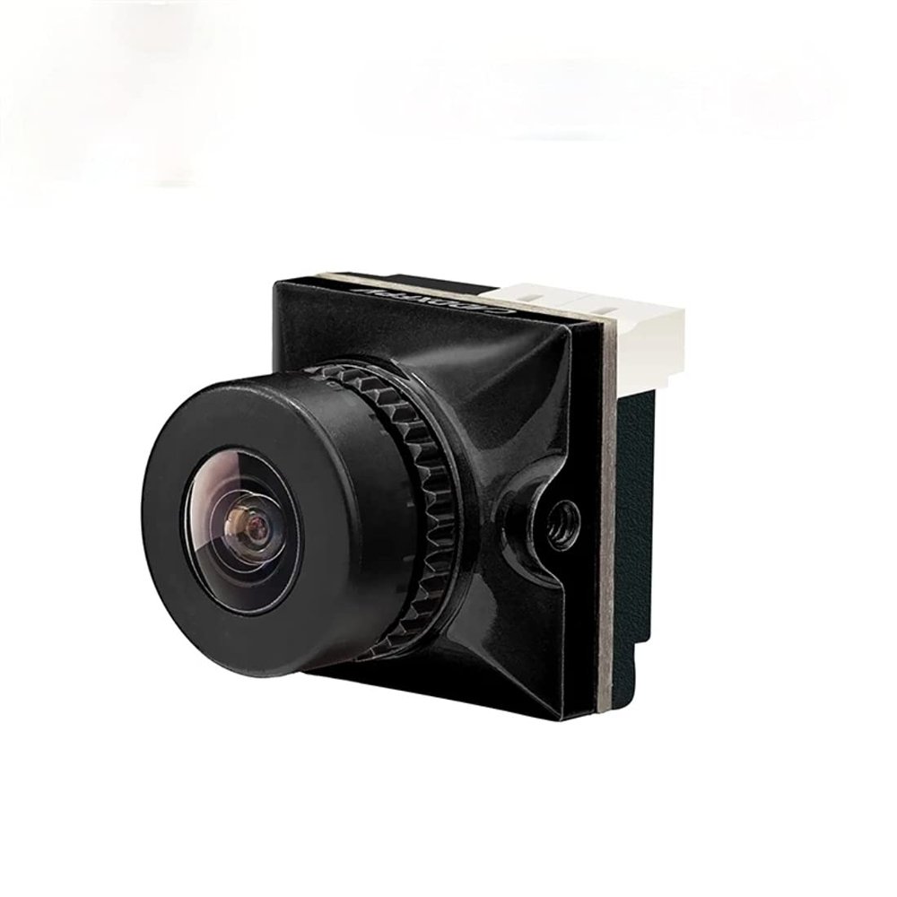 CADDXFPV Ratel 2 1200TVL FPV Micro Camera 1/1.8'' Starlight 165 FOV 2.1mm NTSC/PAL 16:9/4:3 Switchable 19 * 19mm Super WDR for FPV Racing Drone (Black)