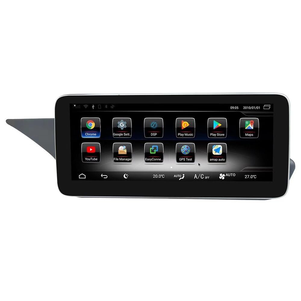 ROADYAKO 128GB 30Android 13.0 Car Head Unit Car Stereo for Benz E 2009 2010 2011 2012 Car PC Multimedia Stereo GPS Navigation 4G WiFi BT RDS SWC