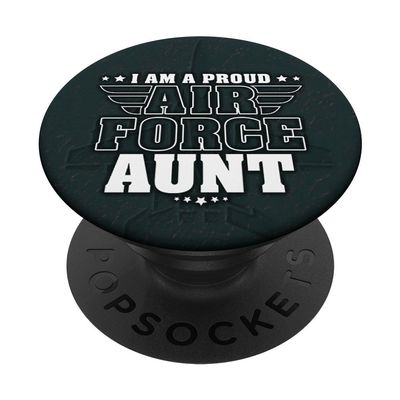 Ich Bin Eine Stolze Tante Einer Luftwaffe Soldiers [German Language] PopSockets Adhesive PopGrip