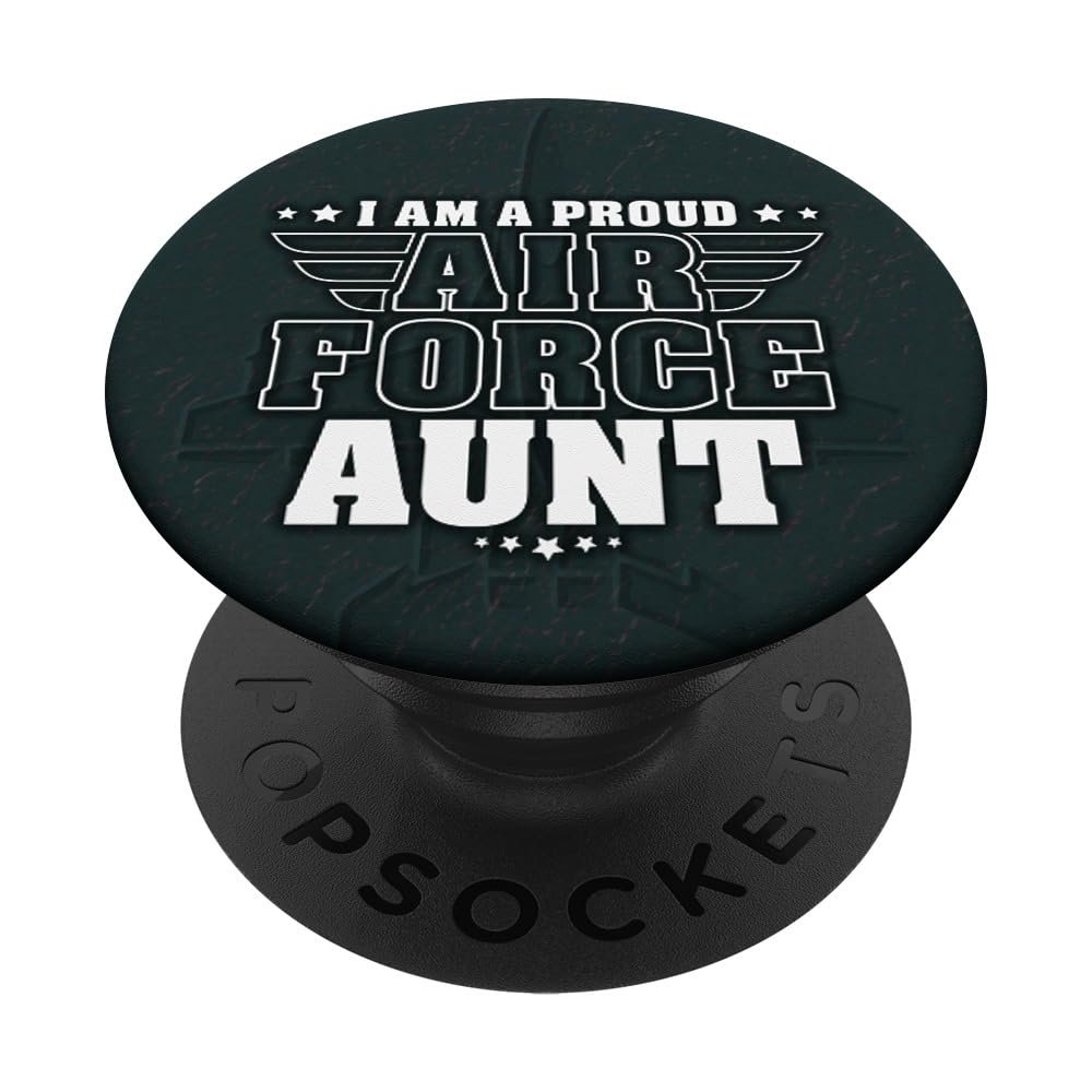 Ich Bin Eine Stolze Tante Einer Luftwaffe Soldiers [German Language] PopSockets Adhesive PopGrip