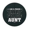 Ich Bin Eine Stolze Tante Einer Luftwaffe Soldiers [German Language] PopSockets Adhesive PopGrip view 3