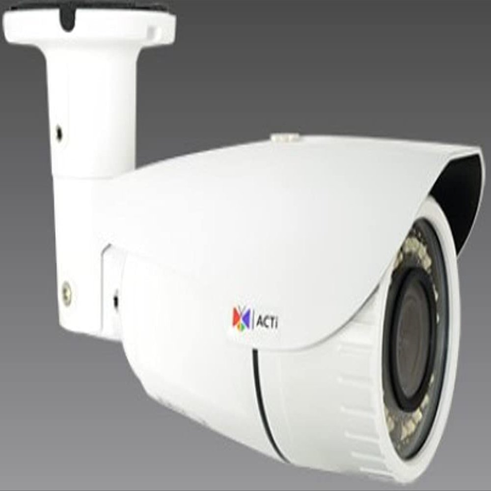 ACTi A415 3MP Zoom Bullet Camera with SLLS, 4.3X Zoom Lens, f2.8-12mm/F1.4-2.8, P-Iris, Auto Focus, H.265/H.264, 1080p/30fps, 2D+3D DNR, Audio, MicroSDHC/MicroSDXC, PoE/DC12V, IP66, IK10, DI/DO