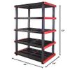 CX Craftsman 5-Tier Highly Durable Storage Rack, 5 Shelves That Support up to 200lbs/shelf, Organization and Storage, Weather-Resistant Design, Easy Assembly, American Made (72.3H x 40W x 24D) view 3