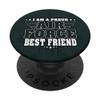 I Am A Proud Air Force Friend Patriotic Pride Military Buddy PopSockets Adhesive PopGrip view 1
