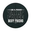 I Am A Proud Air Force Friend Patriotic Pride Military Buddy PopSockets Adhesive PopGrip view 3