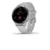 Garmin Venu 2S (Renewed), Smaller-Sized GPS Smartwatch with Advanced Health Monitoring and Fitness Features, Silver Bezel with Light Gray Case and Silicone Band, (010-02429-02) view 1