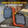 KLEIN TOOLS AEPJS3 Bluetooth Jobsite Speaker with Magnet and Hook, 20-Hr Run Time, Charge Via USB A or C, Pair Multiple Speakers Via Broadcast, Hands Free Capable view 2