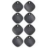 MightySkins Glossy Glitter Skin Compatible with Samsung Galaxy SmartTag (4 Pack) - Black Diamond Plate | Protective, Durable High-Gloss Glitter Finish | Easy to Apply s | Made in The USA view 1