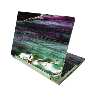 MightySkins Skin Compatible With Lenovo IdeaPad Flex 3 Chromebook 2-in-1 11.6" (2021) - Grunge Marble | Protective, Durable, and Unique Vinyl Decal wrap cover | Easy To Apply | Made in the USA