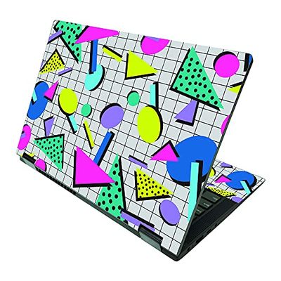 MIGHTY SKINS Skin Compatible with Lenovo IdeaPad Flex 5 2-in-1 15" (2021) - Awesome 80s | Protective, Durable, and Unique Vinyl Decal wrap Cover | Easy to Apply and Change Style | Made in The USA,LENIDFLX1520-Awesome 80s