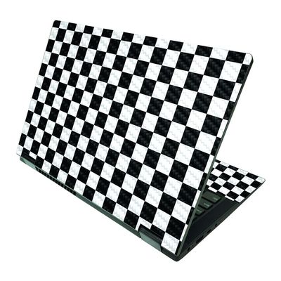 MightySkins Carbon Fiber Skin Compatible with Lenovo IdeaPad Flex 5 2-in-1 15" (2021) - Check | Protective, Durable Textured Carbon Fiber Finish | Easy to Apply and Change Style | Made in The USA