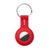 LAUT - HUEX TAG case Compatible with AirTag - Keychain Holder Lightweight Anti Scratch  Crimson view 2