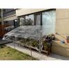 KOOEIN Transparent Tarpaulin Waterproof,Heavy Tarpaulin with Grommet,PVC Clear Tarps,Poly Foldable Tarpaulin,Garden Rainproof Tarps,Soft Glass Material,1.5x3.5m/4.9x11.5ft view 3