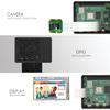 [20W 5V 4A] Raspberry Pi 4 Case, with iUniker 20W 5V 4A USB C Raspberry Pi 4 Power Supply with Switch Heatsink 40mm Cooling Fan for Pi 4 4 8gb/4gb/2gb view 4