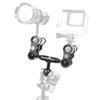 FEICHAO Diving Ball Head Light Extension Arm with 1inch Ball Clip Adapter Butterfly Clip for Underwater Photography Camera (Kit A) view 2