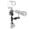 FEICHAO Diving Ball Head Light Extension Arm with 1inch Ball Clip Adapter Butterfly Clip for Underwater Photography Camera (Kit A) view 3