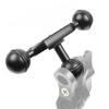 FEICHAO Diving Ball Head Light Extension Arm with 1inch Ball Clip Adapter Butterfly Clip for Underwater Photography Camera (Kit B) view 2
