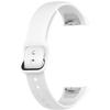 Lijinlan Bands for Samsung Galaxy Fit SM-R370, Soft Silicone Sport Fitness Strap, Replacement Wristband Accessories, White, 17.3mm, 115mm + 85mm, Unisex, Medium to Large view 3