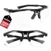 NoCry Anti Fog Safety Glasses for Men and Women  ANSI Z87 Rated, Scratch-Resistant Eyewear with Adjustable Temples and Nose Pad  100% UV Eye Protection view 1