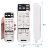 Replacement Projector Remote Control for Epson H569A H571A H573A H576A H577A H550A H550F H551A H551F H552A view 4
