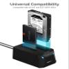 SABRENT USB Type C SATA 2.5 & 3.5 Dual Bay Hard Drive Docking Station | Offline Cloning | Up to 5Gbps | Tool Free Installation (EC-CH2B) view 3